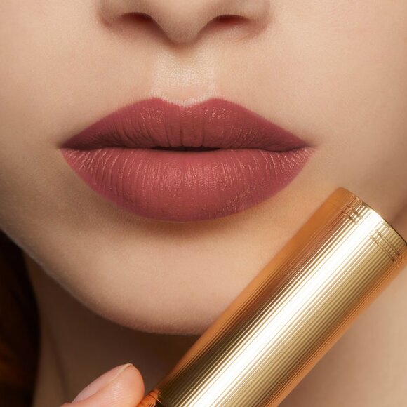 NWT17 Gucci Valeria Rose, Rouge à Lèvres Mat Lipstick - Picture 2 of 13